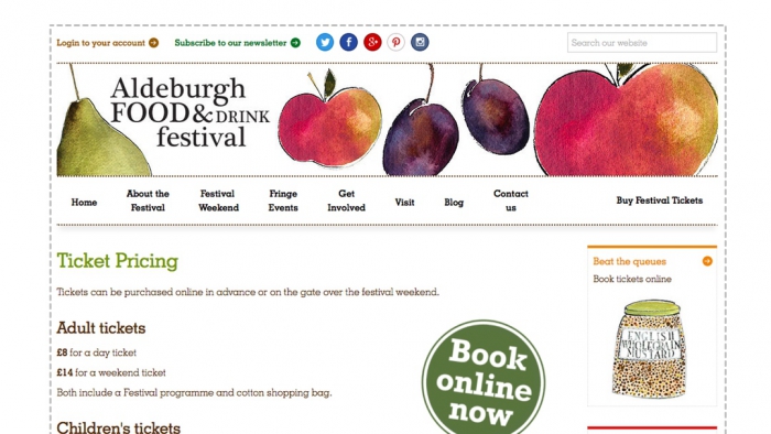 Aldeburgh Food And Drink Festival Book Tickets Online